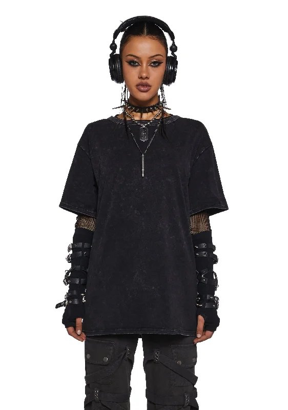 Urban Femme Streetwear Possibly Jaded Oversized Tee