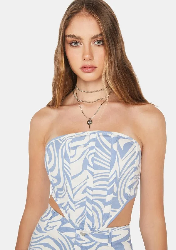 Sale Event, Prices Rock Swirl Ivan Corset Top