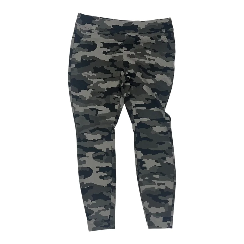 Pants Leggings By Duluth Trading In Camouflage Print, Size:L