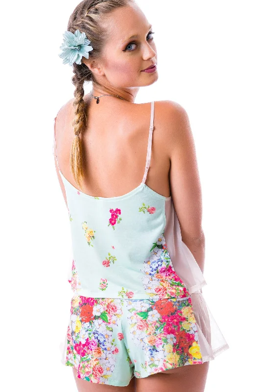 Feminine Flow Budding Romance Tank