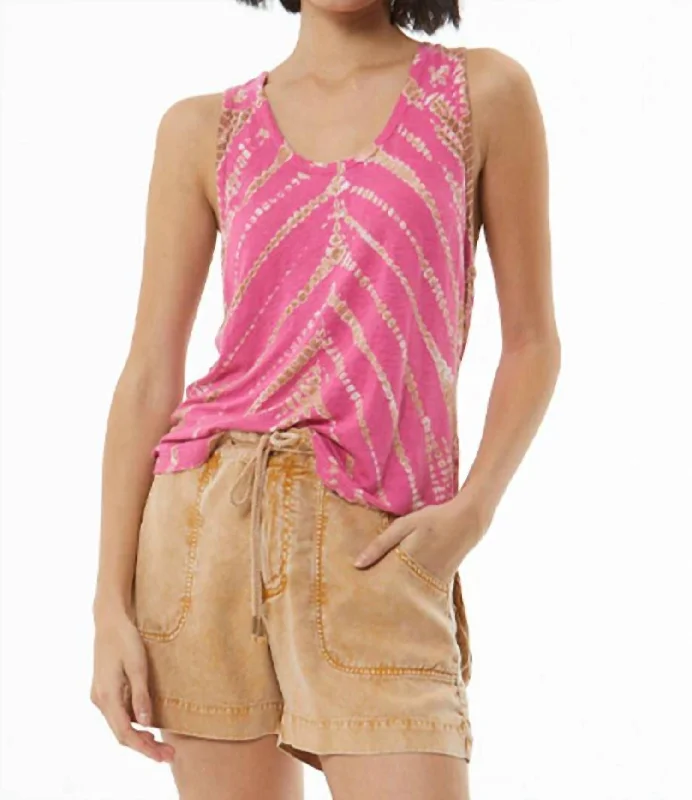 Hot Trends Lou Lou Tank In Flamenco Savannah Wash