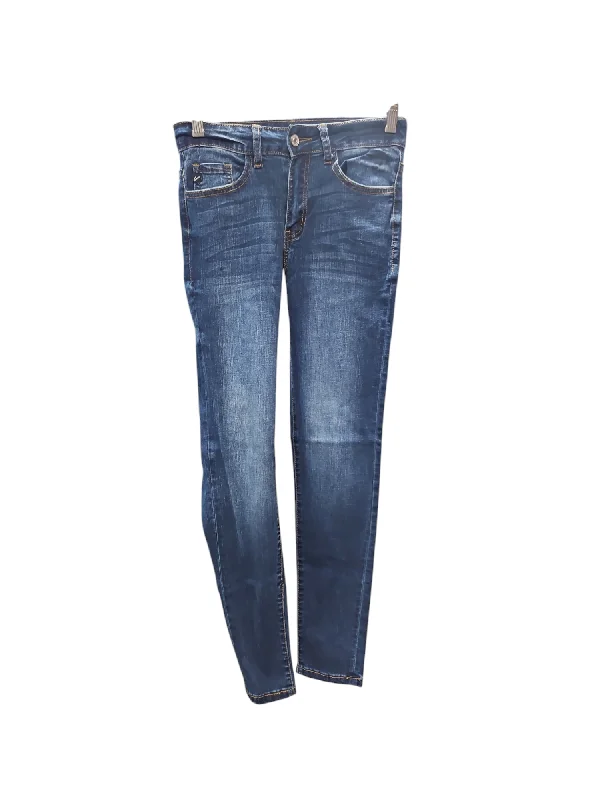 Limited Time Jeans Skinny By Kancan In Blue Denim