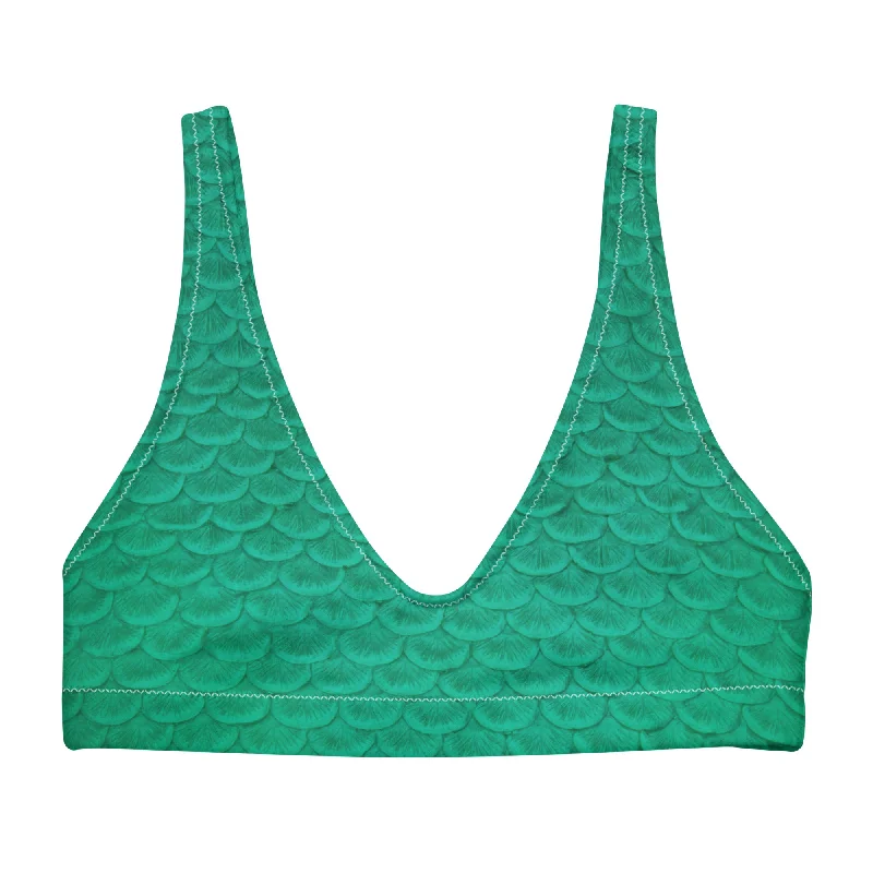 Latest Trends Humphead Wrasse Recycled Padded Bikini Top