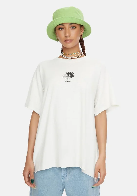 Trendy Street Style Clothing Coco Hemp Oversized Tee