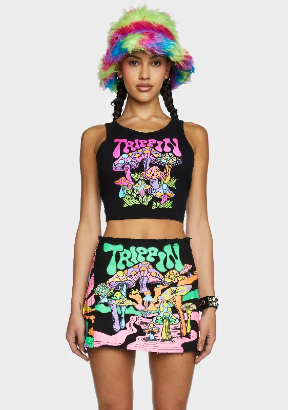 Trend Leading Collection Technicolor Trip Graphic Tank