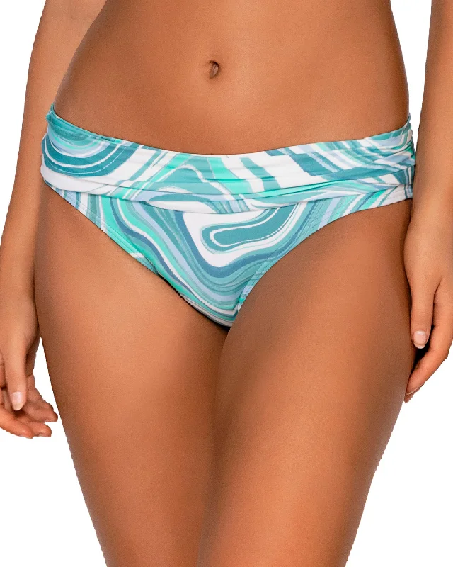 Chic And Comfortable 2024 Sunsets Moon Tide Unforgettable Hipster Brief Bottom (More colors available) - 27B ♻