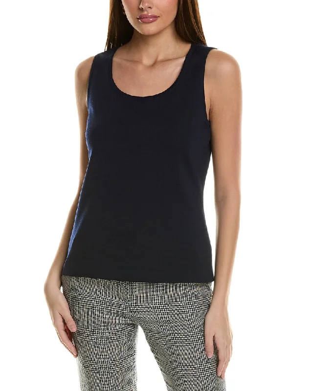 Cottagecore Rustic Charm Style St. John Milano Wool-Blend Tank