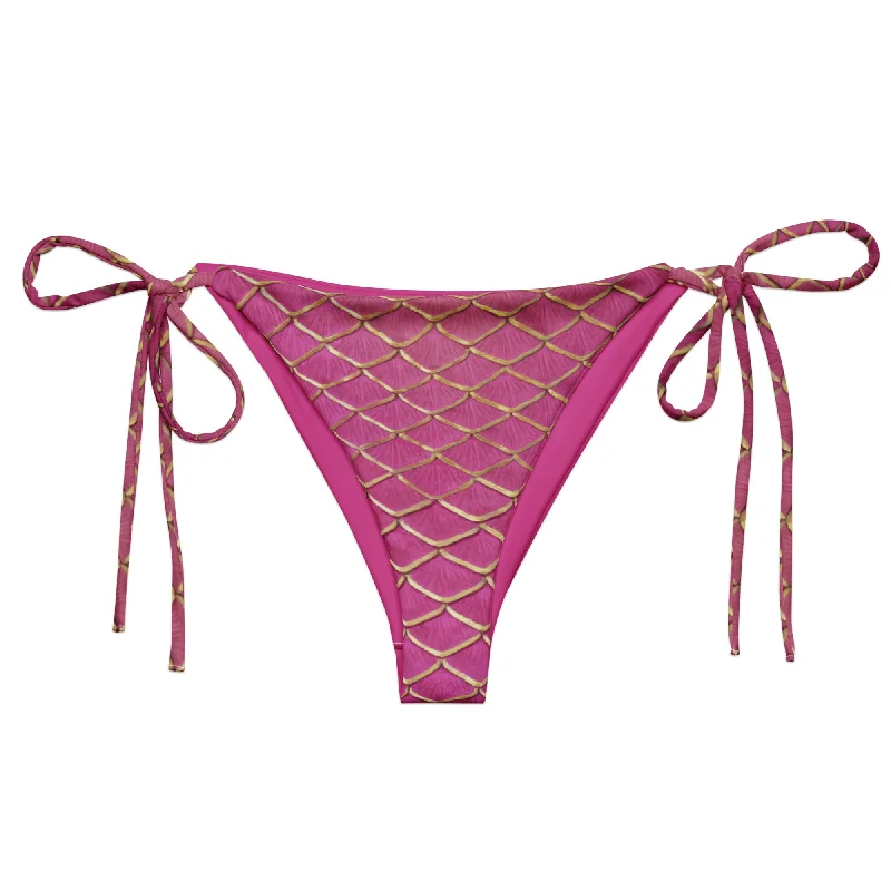 Exclusive Designer Collection Malibu Recycled String Bikini Bottom