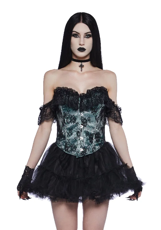 Chic And Trendy Enchanted Darkness Corset Top