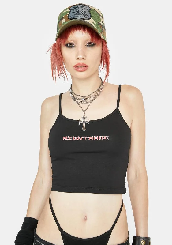 Stylish Savings Nightmare Crop Tank