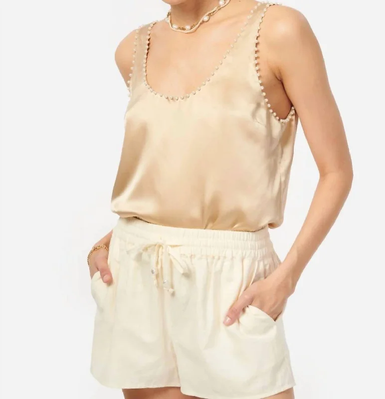 Fashion Essentials Lori Camisole In Irish Cream