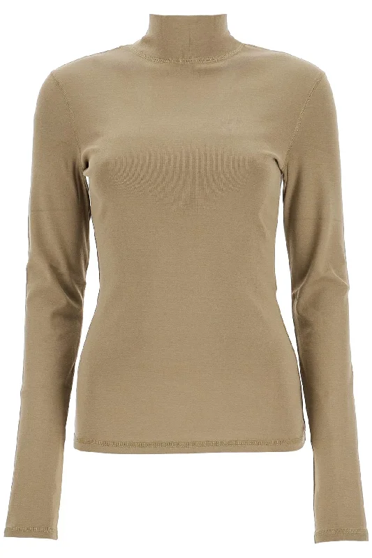 Comfort Meets Fashion Lemaire Women's weight Jersey Top With Turtle Neck