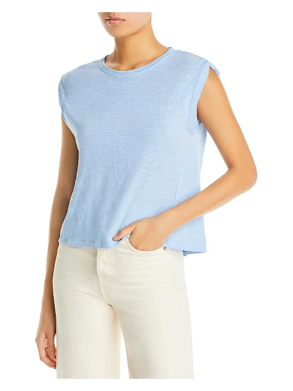 Latest Trends Womens Slub Linen Blouse