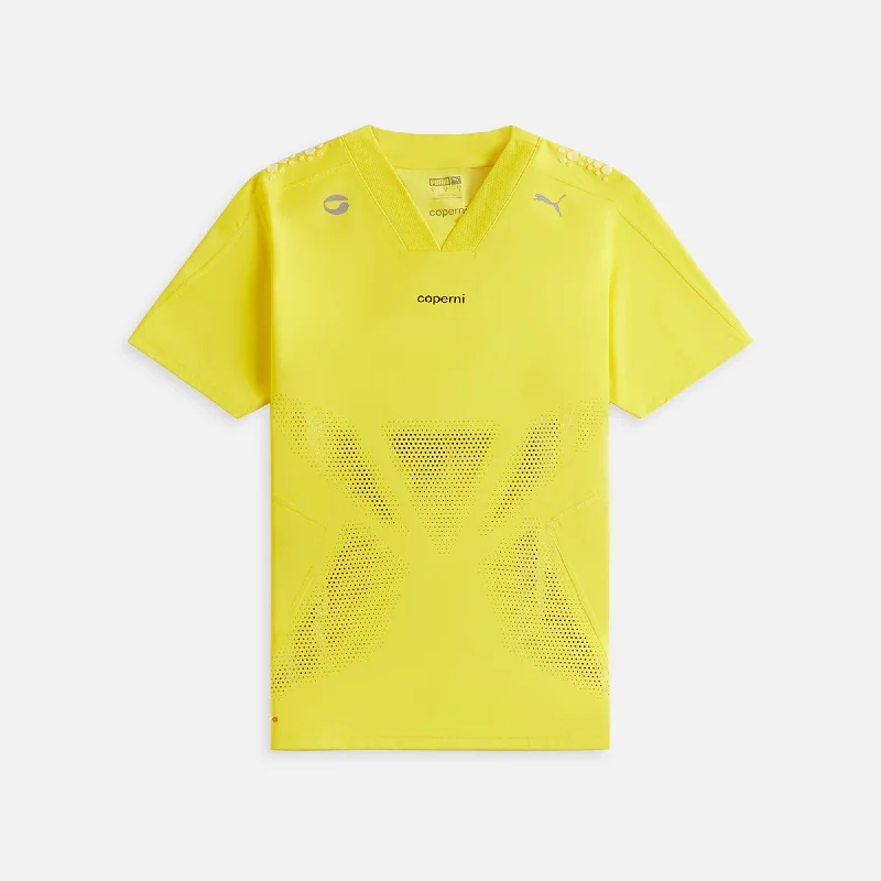 Style Versatile Women's Collection PUMA x Coperni Football Jersey - Court Yellow