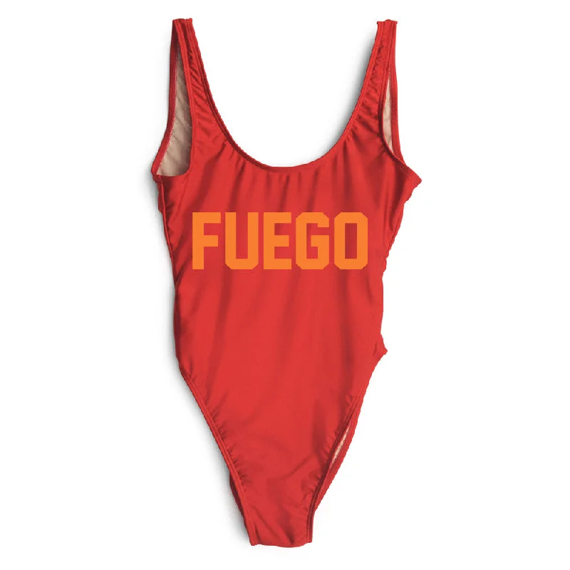 Score Big On Glamorous Red - Carpet Styles FUEGO [SWIMSUIT]