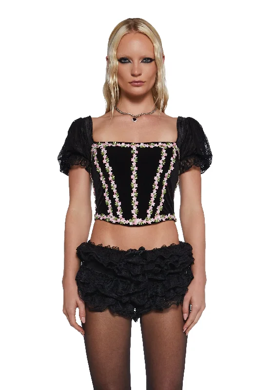 Limited Time Offer Dark Fairytale Corset Top