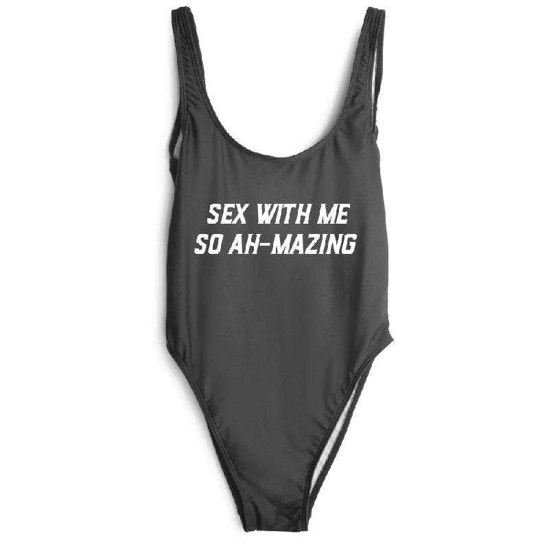 Urban Femme Streetwear SEX WITH ME SO AH-MAZING [SWIMSUIT]