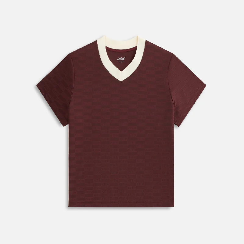 Athleisure Wear Special Offer Kith Women Nicci Monogram Jersey - Magma