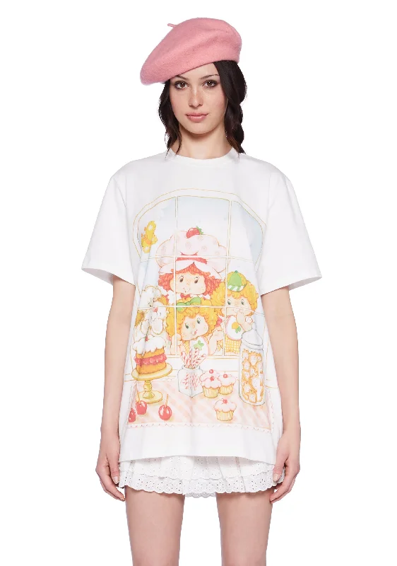 Casual Fashion Sweet And Sour Oversized Tee