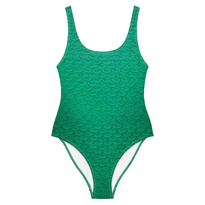 Athleisure Wear Promotion Humphead Wrasse One-Piece Swimsuit