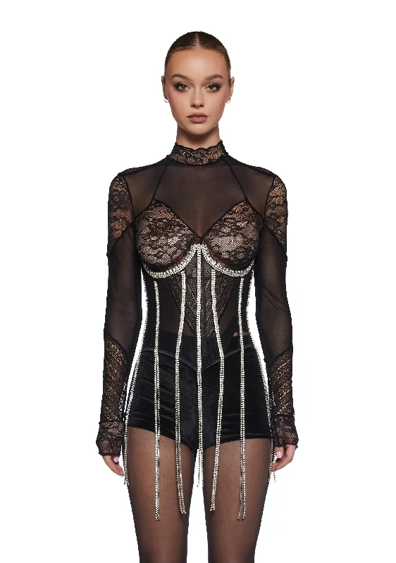 Must Haves Glittering Spotlight Underbust Corset