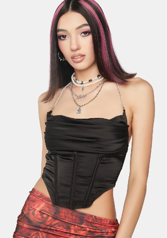 Best Deals Of The Season Nox Stylized Chic Corset Top