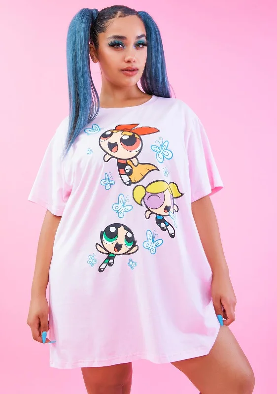 Relaxed Style Lil Sassy Sisters Oversized Tee