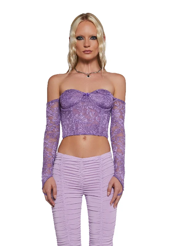 Big Discounts Lavender Nymph Princess Corset Top