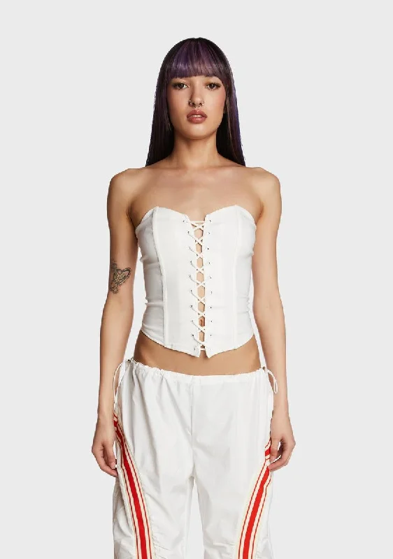 Effortless Chic Apparel Inevitable Heart Corset Top