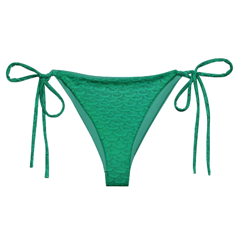 The Good Stuff Humphead Wrasse Recycled String Bikini Bottom