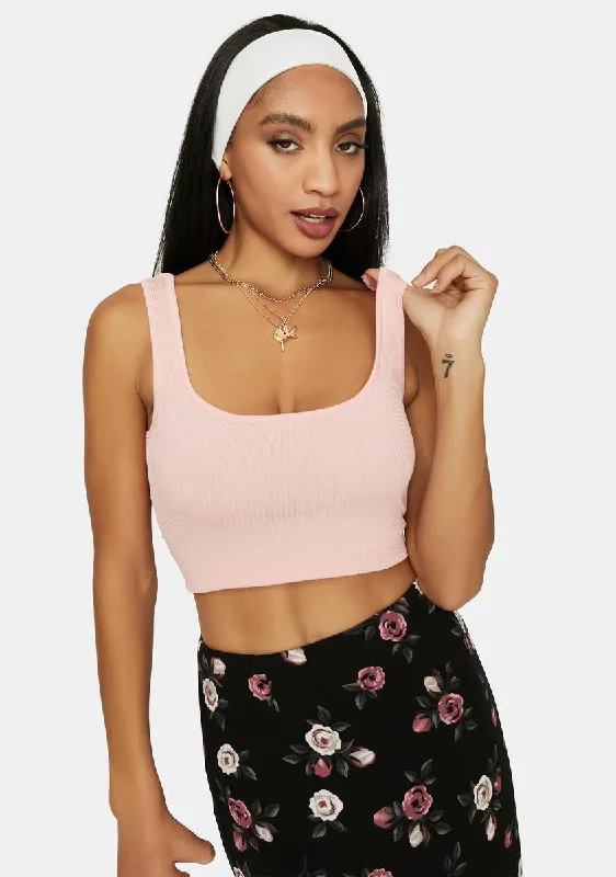 Shop Sale Items Rose Brownie Points Crop Tank