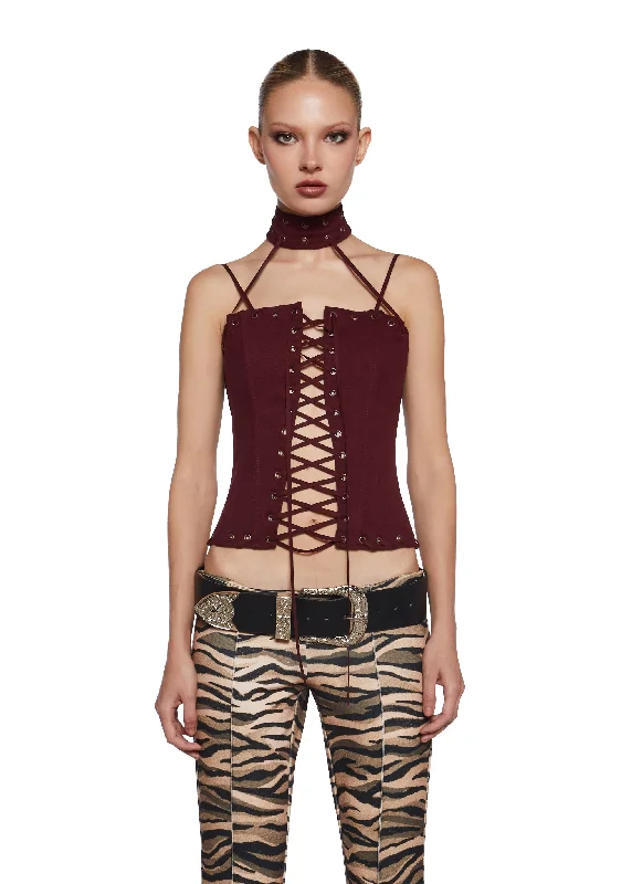 Unbeatable Deals Waited All Night Corset Top