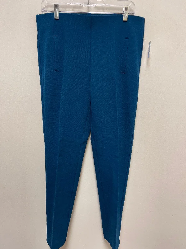 Pants Leggings By Chicos In Blue, Size: 8