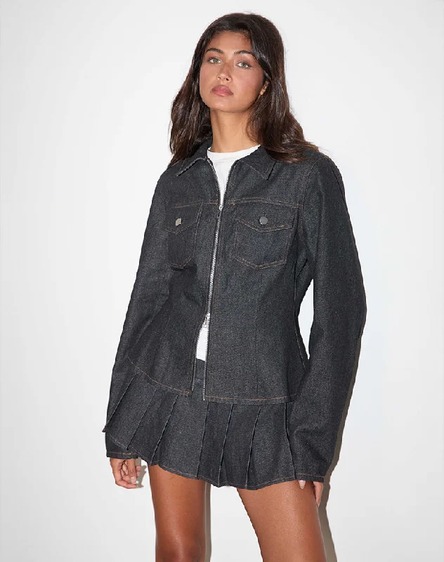 Exclusive Sale Rohana Jacket in Chambray Indigo