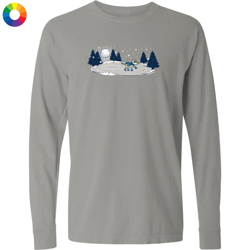 Charming Silhouette Winter Wonderland - Classic Long-Sleeve T-Shirt