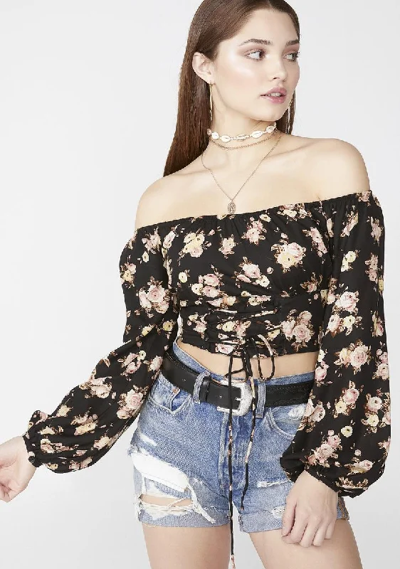 Must Haves Aneca Crop Top