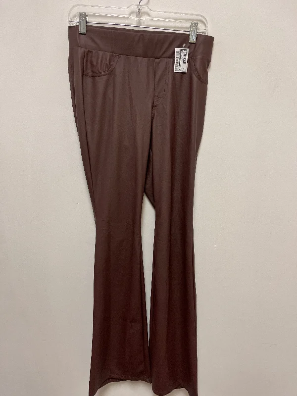 Pants Leggings By Torrid In Brown, Size: L