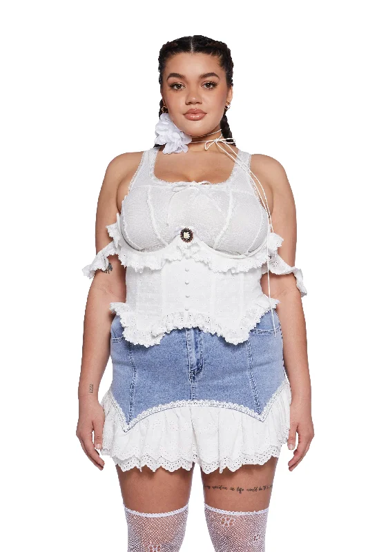 Snag Fabulous Fashion Bargains Plus Love Letter Underbust Corset