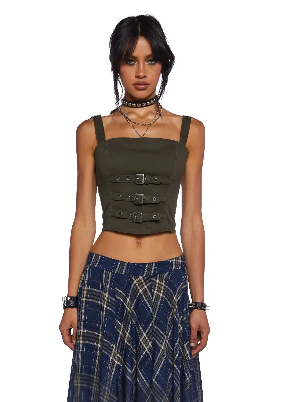 Daily Essentials Always Expelled Corset Top