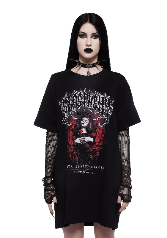 Fashion Essentials Malicious Intent Oversized Tee