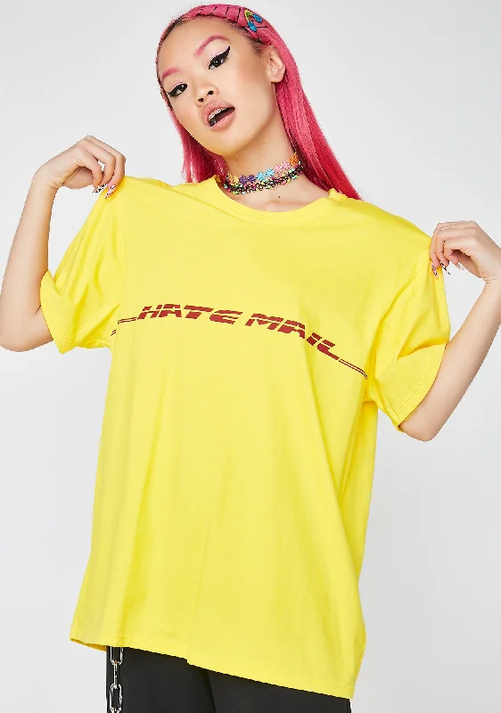 Premium Style Hate Mail Oversized Tee