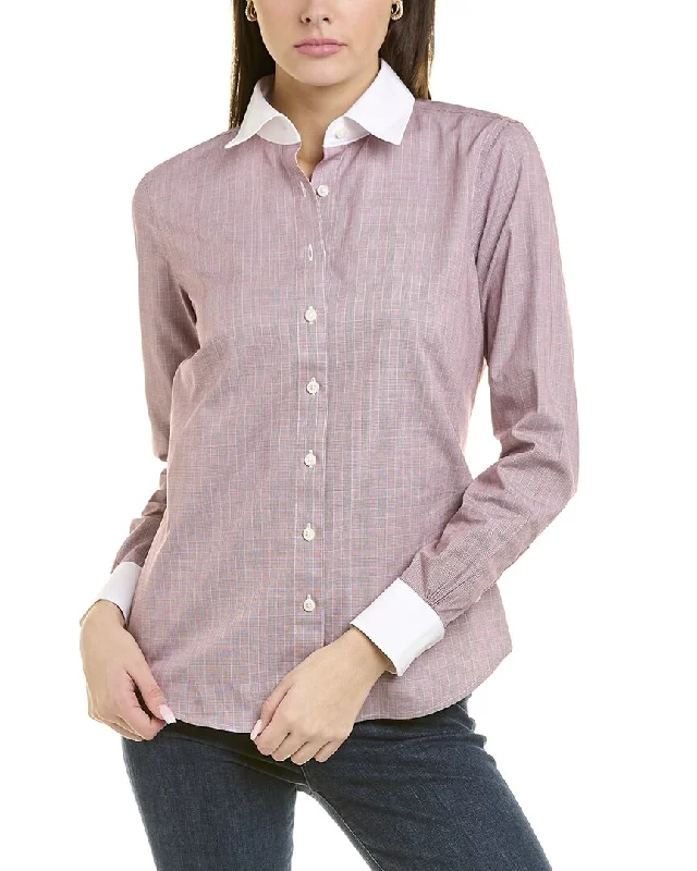 Trend Setting Threads Brooks Brothers Fitted Blouse