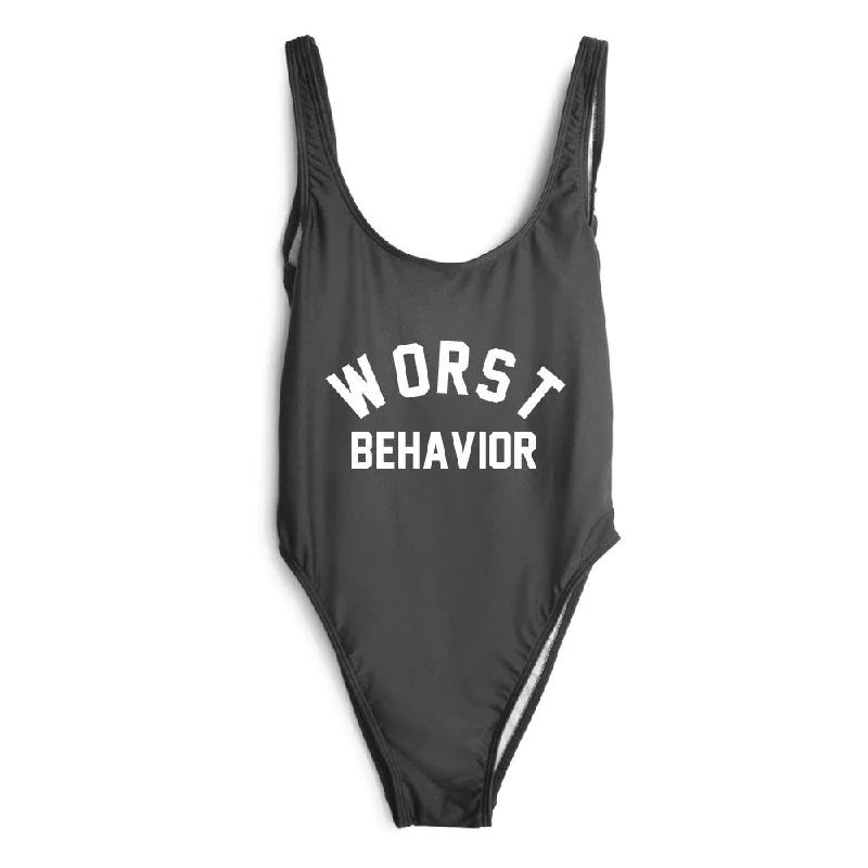 Coastal Beach - Inspired Style WORST BEHAVIOR [SWIMSUIT]