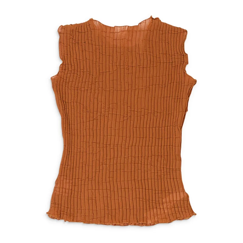 Elevated Style CENSOR BURNT ORANGE BLOUSE