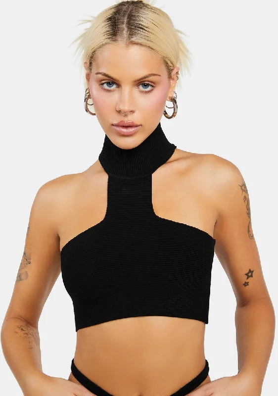 Limited - Edition Drops Avril Knitted Crop Top