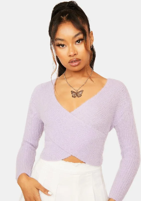 Massive Selection Sale Have A Heart Wrap Crop Top