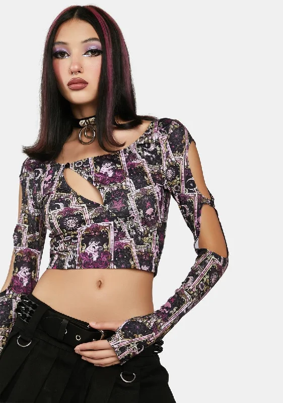 Style Beyond Borders Spiritual Awakening Crop Top