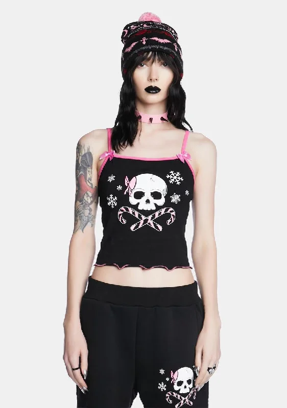 Spring Fashion Lovely Bones Graphic Tank