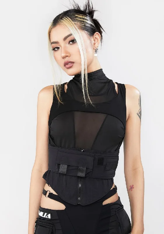 Best Deals Of The Season Tactical Corset Top