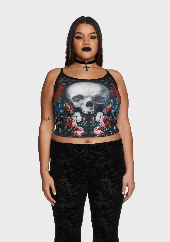 Limited Time Offer Plus Blooming Demise Cami Tank